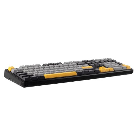 Klawiatura gasket F108 Gray+Orange+Deep Gray Volcano switch RGB AULA
