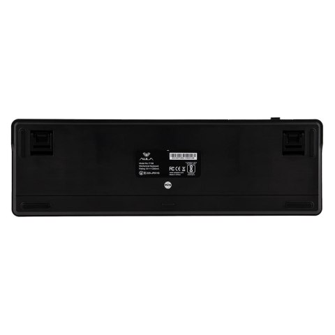 Klawiatura gasket F108 Gray+Orange+Deep Gray Volcano switch RGB AULA