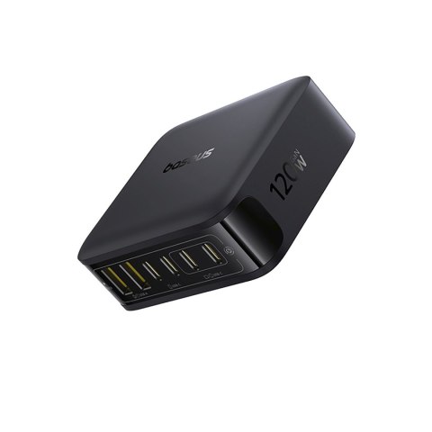 Stacja ładująca 4x USB-C 2x USB-A 120W - czarna