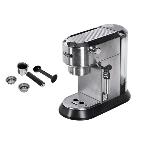 Ekspres kolbowy DeLonghi Dedica Style EC 685.M (1350W; kolor srebrny)