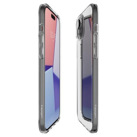 Etui pokrowiec na iPhone 15 Plus Crystal Flex - przezroczysty