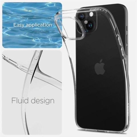 Etui pokrowiec na iPhone 15 Plus Crystal Flex - przezroczysty