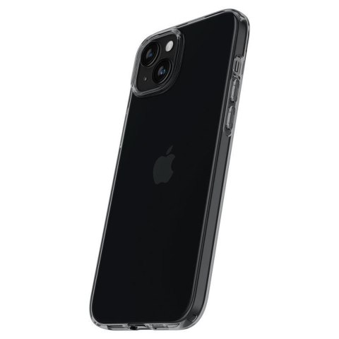 Etui pokrowiec na iPhone 15 Plus Crystal Flex - szaro przezroczysty