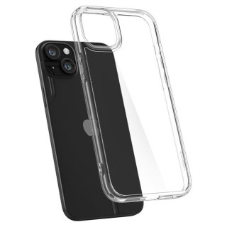 Etui pokrowiec na iPhone 15 Plus Crystal Hybrid - przezroczysty