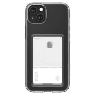 Etui pokrowiec na iPhone 15 Plus Crystal Slot - przezroczysty