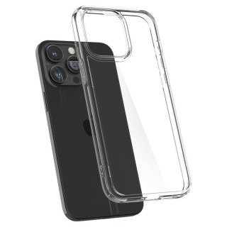 Etui pokrowiec na iPhone 15 Pro Crystal Hybrid - przezroczysty