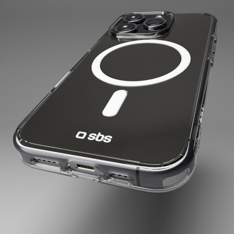 Etui do iPhone 16 Pro Max Extreme Mag D3O MagSafe - przezroczysty