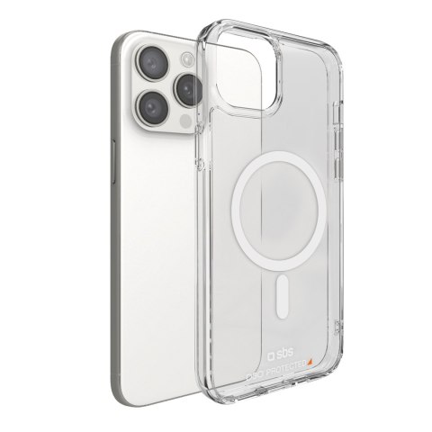 Etui pokrowiec do iPhone 14 Pro D3O MagSafe - przezroczysty