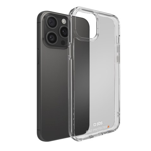 Etui pokrowiec do iPhone 15 Pro Max D3O - przezroczysty
