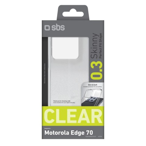 Etui pokrowiec na Motorola Edge 70 Skinny Cover - przezroczysty