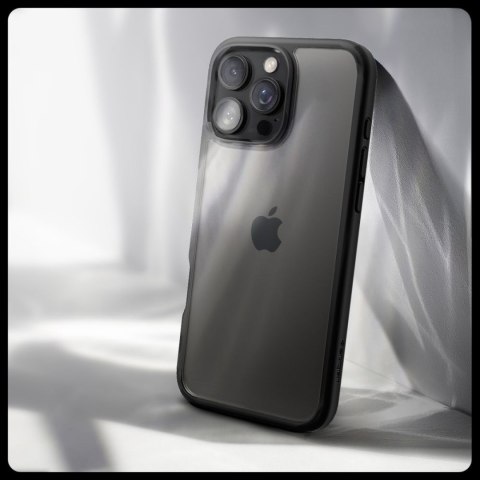 Etui pokrowiec na iPhone 16 Pro Max Ultra Hybrid - czarny mat