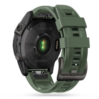Pasek na zegarek Garmin Fenix 5 / 6 / 6 Pro / 7 IconBand - zielony