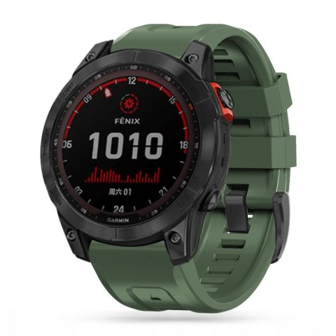 Pasek na zegarek Garmin Fenix 5 / 6 / 6 Pro / 7 IconBand - zielony