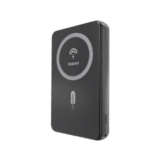 Powerbank magnetyczny K14S 5000mAh USB-A USB-C 20W - czarny
