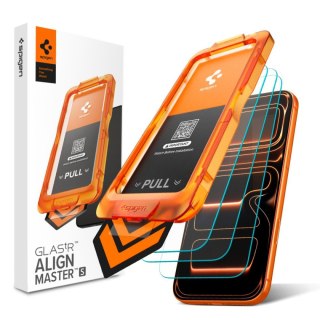 Szkło hartowane na iPhone 17 Pro z aplikatorem - 3 szt.