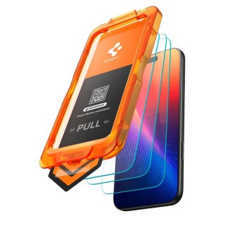 Szkło hartowane na iPhone 17 Pro z aplikatorem - 3 szt.