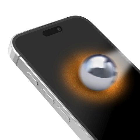 Szkło hartowane z ramką do iPhone 14 Pro D3O
