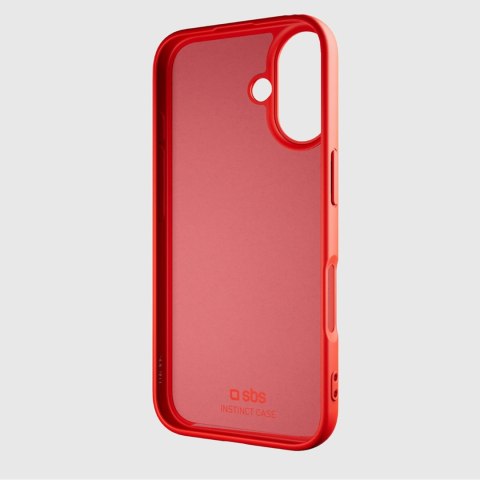 Etui pokrowiec case na iPhone 16 Instinct - czerwony