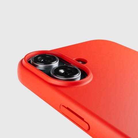 Etui pokrowiec case na iPhone 16 Instinct - czerwony