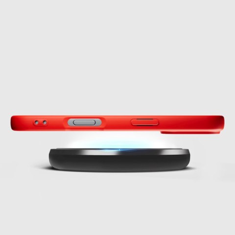 Etui pokrowiec case na iPhone 16 Instinct - czerwony
