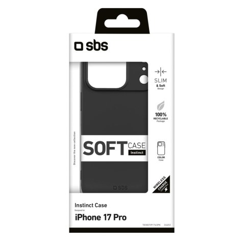 Etui pokrowiec case na iPhone 17 Pro Instinct - czarny
