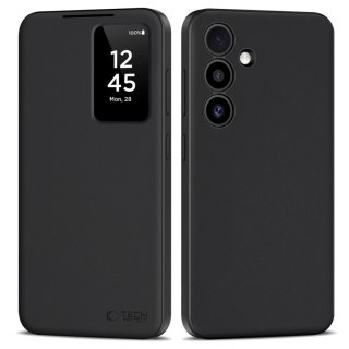 Etui pokrowiec na Samsung Galaxy S25 Smart Wallet - czarny mat