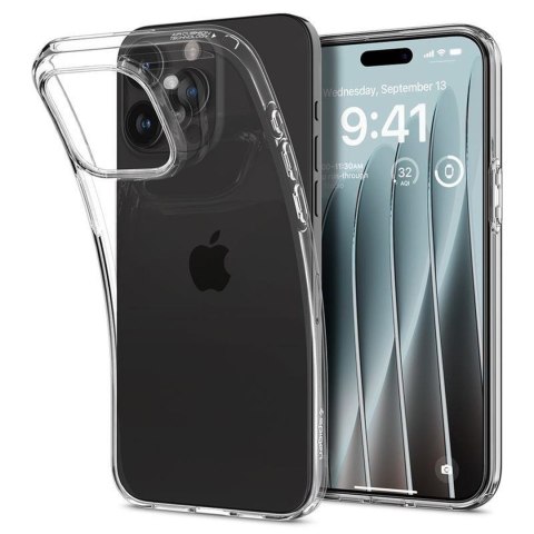Etui pokrowiec na iPhone 15 Pro Max Crystal Flex - przezroczysty