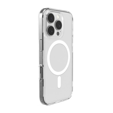 Etui silikonowe do iPhone 16 Pro Lite Mag MagSafe - przezroczyste