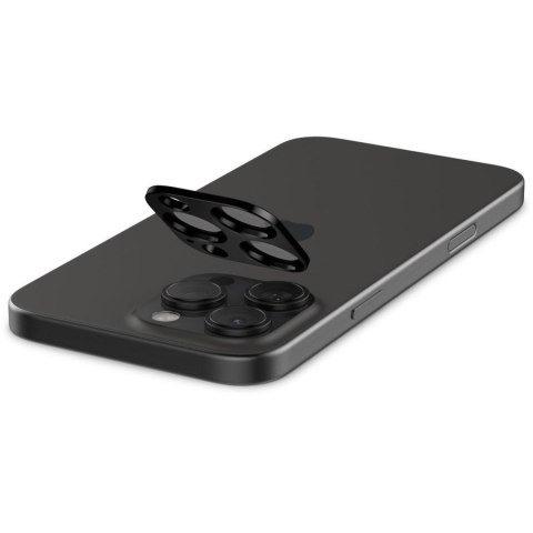 Osłona aparatu na iPhone 14 Pro / Pro Max / 15 Pro / Pro Max / 16 Pro / Pro Max czarna - 2 szt.