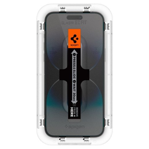 Szkło hartowane na iPhone 14 Pro z aplikatorem Glas.tR EZ Fit - 2 szt.