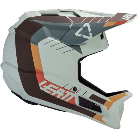 Kask rowerowy typu full face LEATT Helmet MTB Gravity 2.0 V25 rozmiar L, miętowy