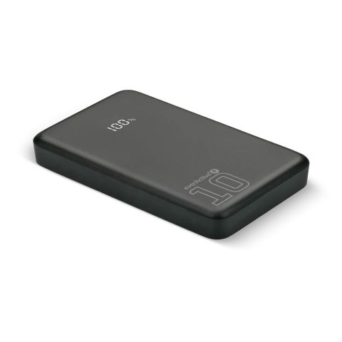 EVERACTIVE POWERBANK 10 000MAH, 1X USB, 2X USB-C, 20W, QC4+, WYŚWIETLACZ LCD, CZARNY EB-11QB