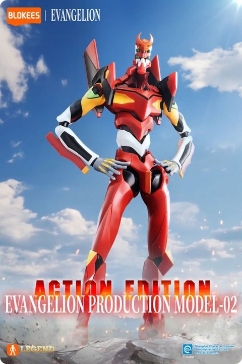 BLOKEES EVANGELION ACTION EDITION - EVANGELION PRODUCTION MODEL 02