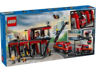 LEGO City 60414 - Remiza strażacka z wozem strażackim (OUTLET)