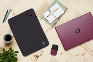 Etui HP Reversible Protective Mauve Laptop Sleeve do notebooka 15,6" czarno-fioletowe 2F1W8AA