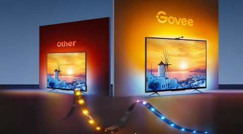Govee TV Backlight Taśma LED do telewizora 55-65 cali, RGBIC, Wi-Fi + Bluetooth H6098CD1