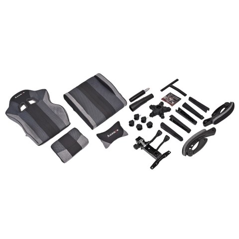 Fotel gamingowy Huzaro Force 4.7 Grey Mesh (OUTLET)