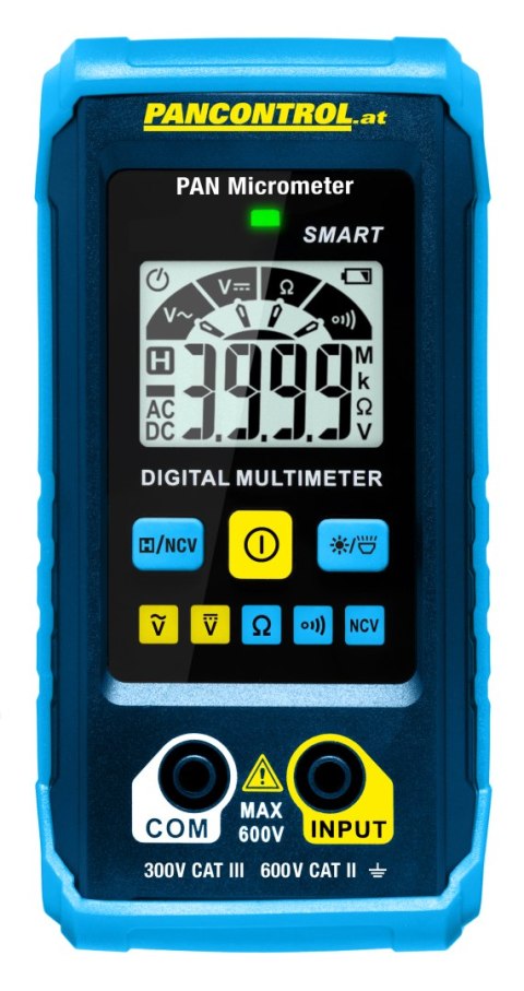 Multimetr cyfrowy CAT III 300V
