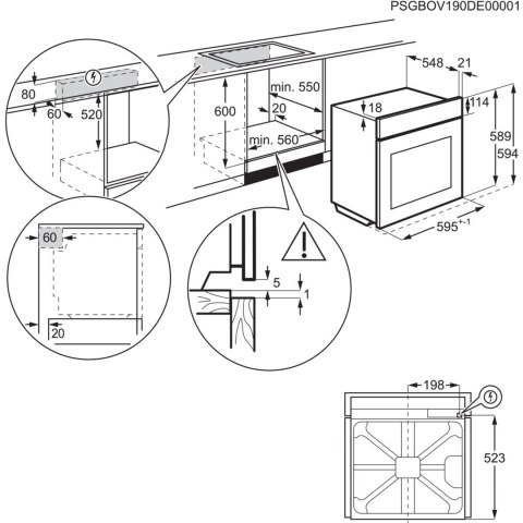 Piekarnik ELECTROLUX LOC9P3XZ