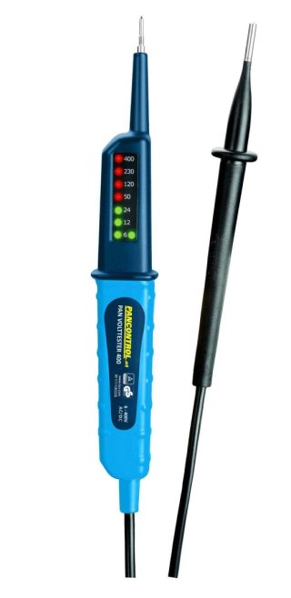 Tester napięcia 2-biegunowy, wskaźnik LED NOWOŚĆ: z TÜV GS!
