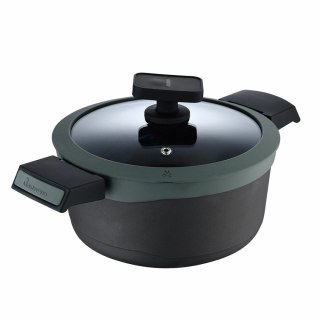 Garnek z Pokrywką Masterpro GASTRO REECO MP Czarny
