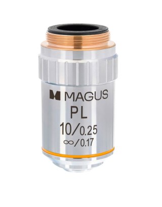 Obiektyw planarny z korekcją do nieskończoności MAGUS MP10 10x/0,25 ∞/0,17