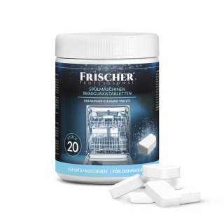 Tabletki do czyszczenia zmywarek Frischer 20szt