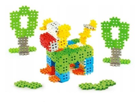 Klocki konstrukcyjne Marioinex Mini Waffle Zestaw 1, 140 elementów