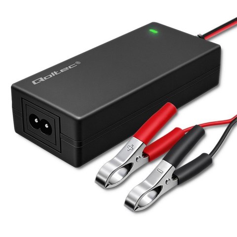 QOLTEC ŁADOWARKA DO AKUMULATORA AGM GEL STD | PROSTOWNIK 24V 2A 48W | LED