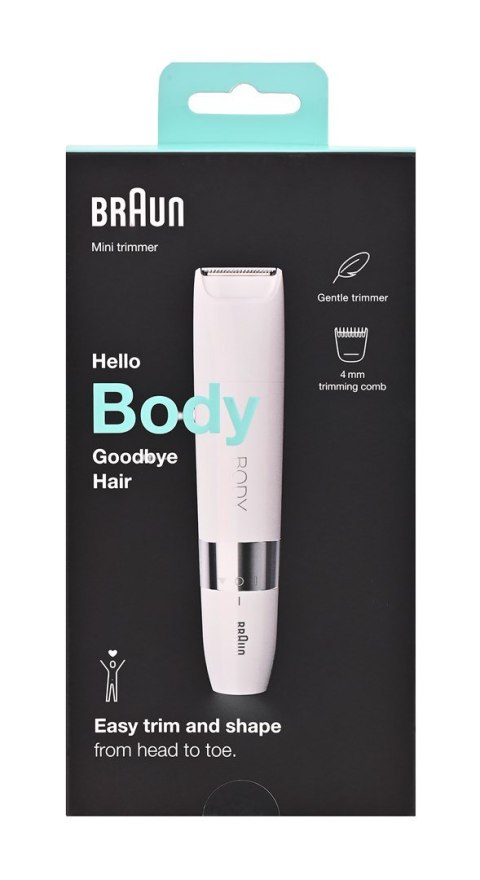 Trymer Series 1 BS1000 BRAUN biało-srebny