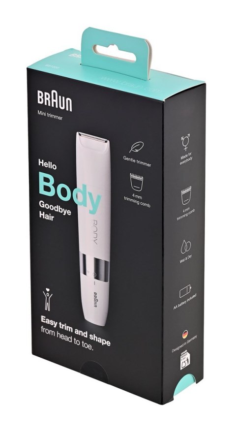 Trymer Series 1 BS1000 BRAUN biało-srebny