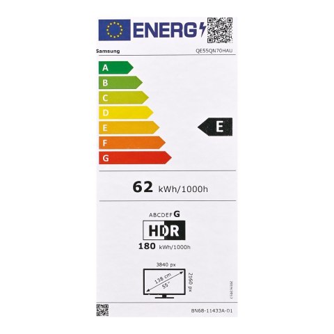 Telewizor 55" Samsung QE55QN70H