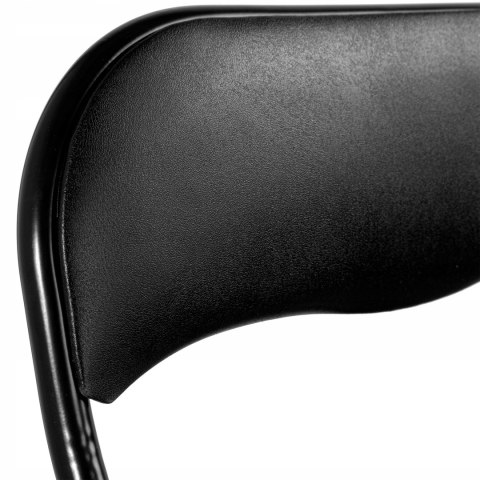 Zestaw cateringowy FETA BLACK 180 cm + 6 krzeseł BASICO