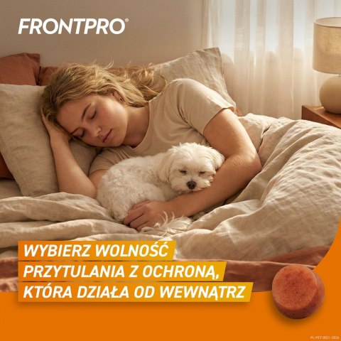 FRONTPRO Tabletki na pchły i kleszcze dla psa (2-4 kg) - 3x 11,3mg